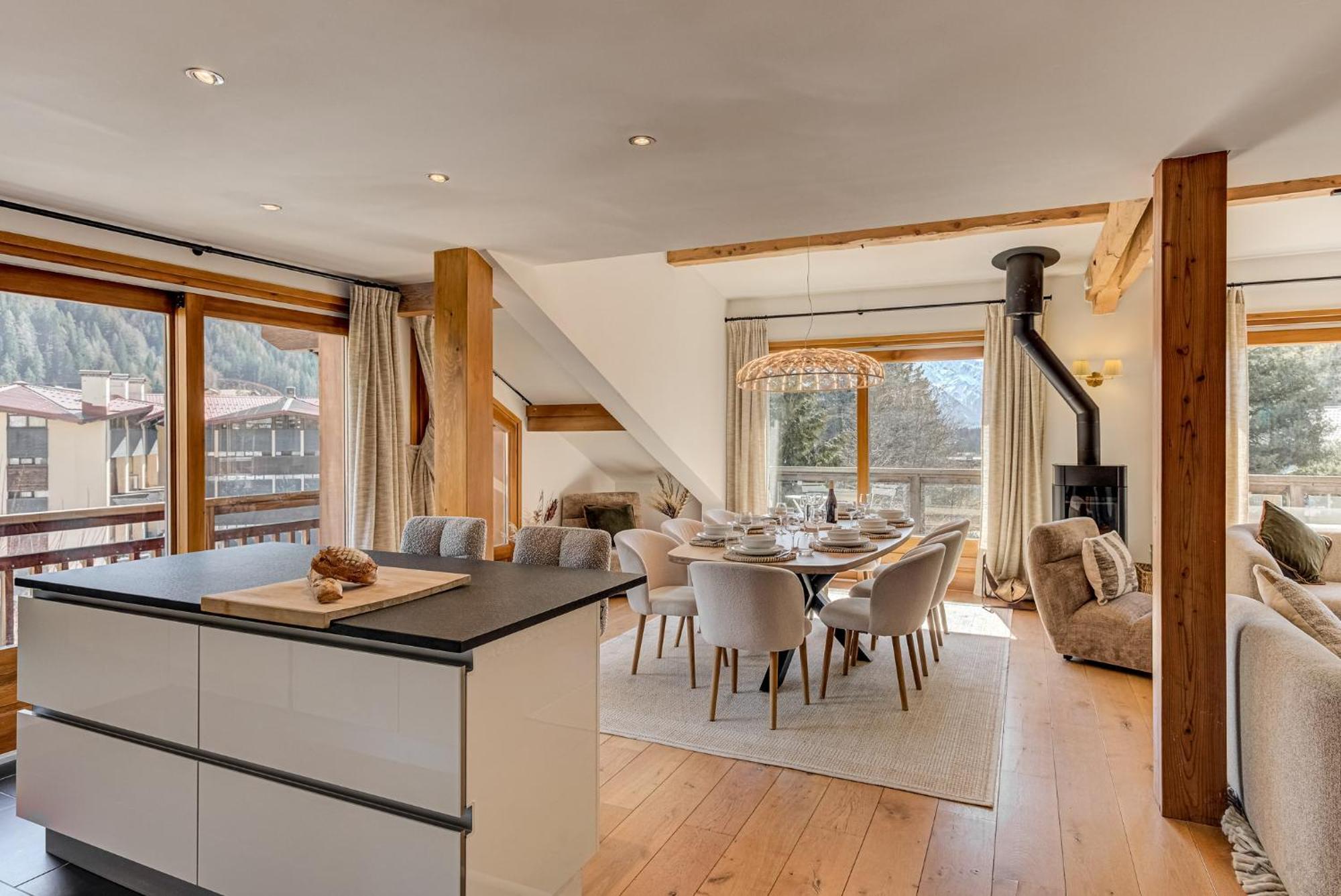 Les Melees Apartments - Alpes Travel - Argentiere Шамоні Екстер'єр фото