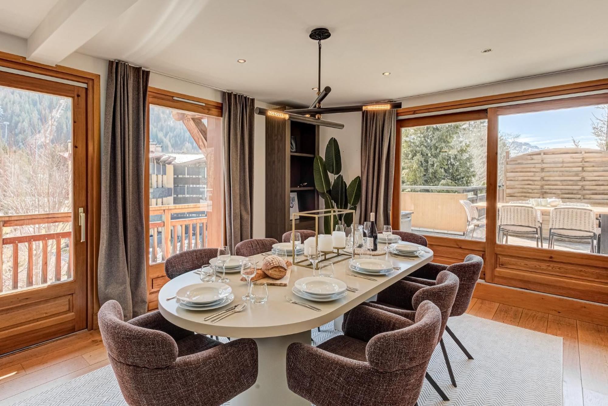 Les Melees Apartments - Alpes Travel - Argentiere Шамоні Екстер'єр фото
